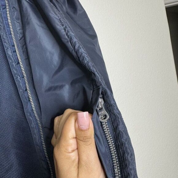 Lorna Jane Jacket Medium Blue Double Zip Active Windbreaker Sport Run Uniquely - Picture 13 of 16